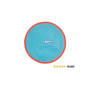 Chuckit! Paraflight Flyer Dog Frisbee Toy (Large)