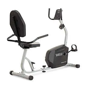 Weslo Pursuit R 4.1 Recumbent Exercise Bike w/ Inertia-Enhanced Flywheel