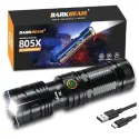 Darkbeam 950000LM USB-C Rechargeable LED Flashlight w/ 5 Modes