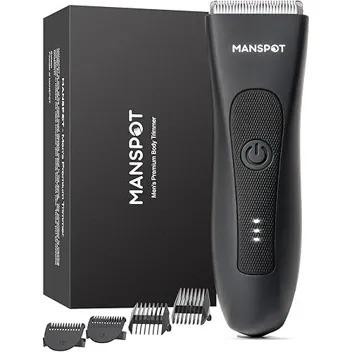 Manspot Wet & Dry Cordless Ceramic Blade Body Hair Trimmer