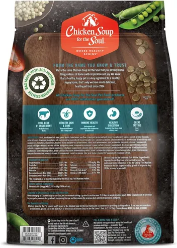 Chicken Soup for the Soul Pet Food Grain Free Chicken Pea & Sweet Potato - Dry Dog Food 25LB