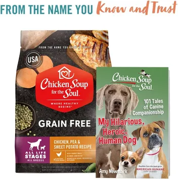 Chicken Soup for the Soul Pet Food Grain Free Chicken Pea & Sweet Potato - Dry Dog Food 25LB