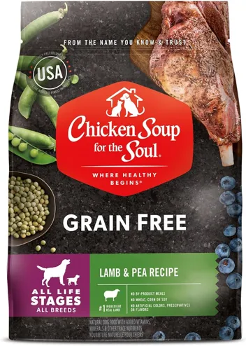 Chicken Soup for the Soul Pet Food Grain Free Chicken Pea & Sweet Potato - Dry Dog Food 25LB