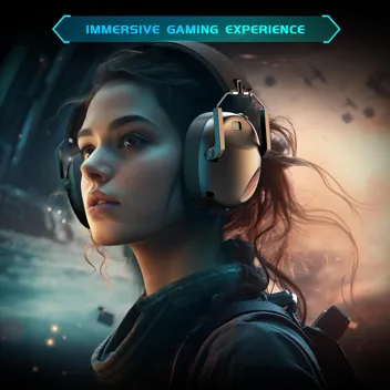 Wireless Gaming Headset for PC