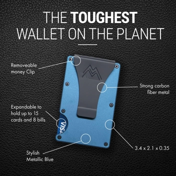 Mountain Voyage Minimalist RFID Wallet for Men