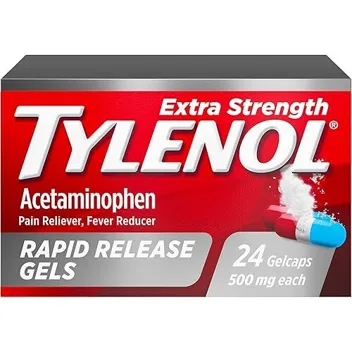 Extra Strength Acetaminophen Rapid Release Gels (24-Count)