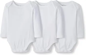 Moon and Back by Hanna Andersson Unisex Babies Bodysuits