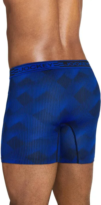 Underwear Sport Cooling Mesh Performance 6" Boxer Brief