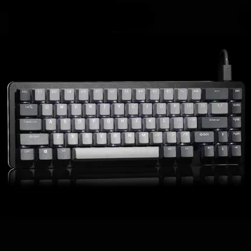 DROP ALT Mechanical Keyboard — 65% (67 Key) (Barebones, Gray)