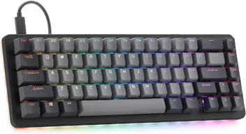 DROP ALT Mechanical Keyboard — 65% (67 Key) (Barebones, Gray)