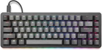 DROP ALT Mechanical Keyboard — 65% (67 Key) (Barebones, Gray)