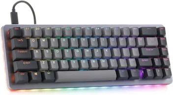 DROP ALT Mechanical Keyboard — 65% (67 Key) (Barebones, Gray)