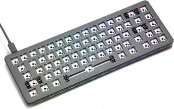 DROP ALT Mechanical Keyboard — 65% (67 Key) (Barebones, Gray)