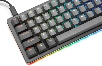 DROP ALT Mechanical Keyboard — 65% (67 Key) (Barebones, Gray)