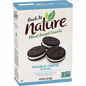 [S&S]: 10.7-Oz Back to Nature Double Creme Sandwich Cookies