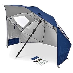 8' Sport-Brella Premiere UPF 50+ Umbrella Shelter (Blue)