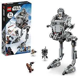 (w+ 7/8) 586-piece LEGO Star Wars Hoth AT-ST 75322 Building Kit