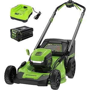 80 Volt 21-Inch Self-Propelled Lawn Mower (1 x 4.0Ah Battery and 1 x Charger) Green 2544802/MO80L413