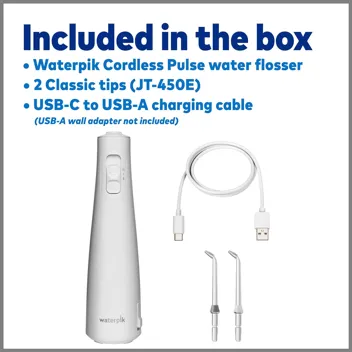 Cordless Pulse Rechargeable Portable Water Flosser for Teeth