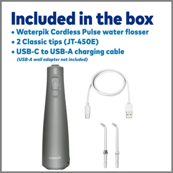 Cordless Pulse Rechargeable Portable Water Flosser for Teeth