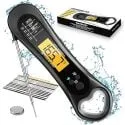 Wireless Digital Meat Thermometer w/ Bottle Cap Opener