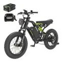 80V 20" 4.0Ah Venture Fat Tire Utility EBike (22mi Range, 20mph)