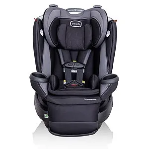 Revolve360 Extend All-in-One Rotational Car Seat with Quick Clean Cover (Revere Gray)