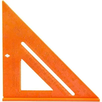 Tool 12" Orange Composite Speedlite Speed Square Layout Tool