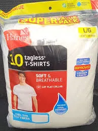 Super Value Pack White Crew T-Shirt Undershirts