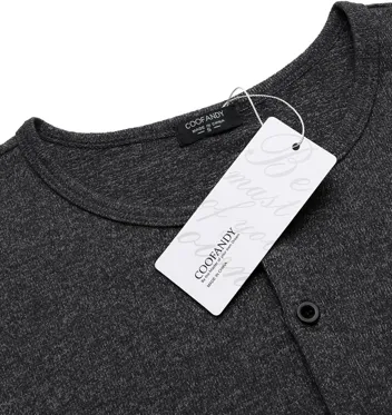 Coofandy Slim Fit Henley Shirts