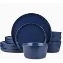 Celina Stoneware Round Dinnerware Set (24-Piece)