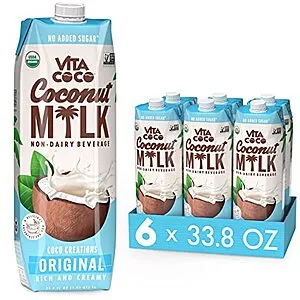 [S&S]: 33.8-Oz Vita Coco Original Organic Coconut Milk (Original)