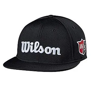 WILSON Pro Golf Hat, Men's Flat Brim