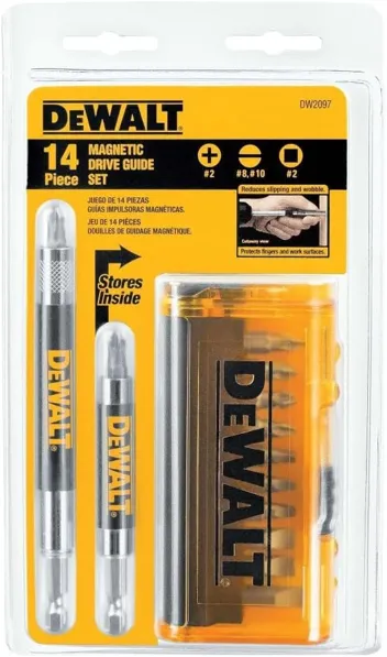 Magnetic Drive Guide Screwdriver Bit Set (14-Piece)