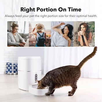 HBN 6L Smart Automatic Cat Feeder (Alexa Supported)