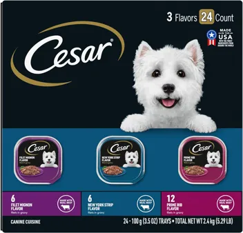 CESAR Wet Dog Food