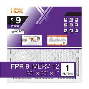 HDX FPR 7/9/10 1” Air Filter All Sizes: Buy 2 Get 2 FREE