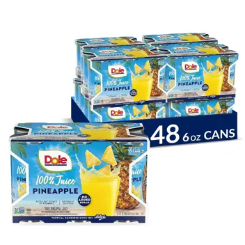 8.4oz 100% Pineapple Juice Cans (24-Count)