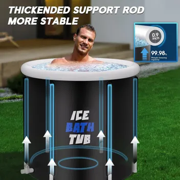 Ayjice 30"x30"x30" 95 Gal Ice Bath