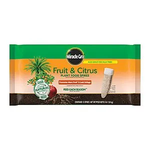 12-Count Fruit & Citrus Plant Food Spikes 3lb