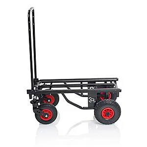 Gator Frameworks All-Terrain Folding Multi-Utility Cart (30-52” Extension & 500 lbs. Load Capacity)