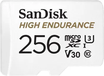 High Endurance 256GB Video Recording microSDXC Memory Card