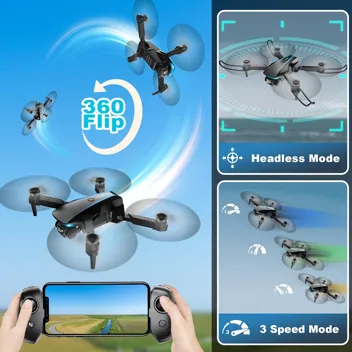 Radclo 1080p HD Foldable Mini Drone w/ Camera