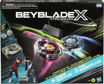 BeybladeX Xtreme Battle Set w/ Beystadium Arena w/ X-Celerator Rail