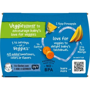 16-Count 4-Oz 2nd Foods Pureed Baby Food (Banana Orange Medley)