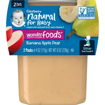 16-Count 4-Oz 2nd Foods Pureed Baby Food (Banana Orange Medley)