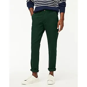 J.Crew Factory: Flex Chino Pant (Dark Forest)