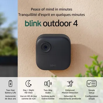 Blink Outdoor 4 – Wireless smart security camera