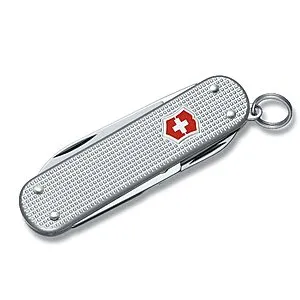 Swiss Army Classic Pocket Knife (Silver Alox)