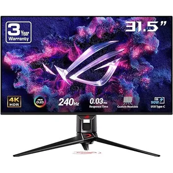 Rog Swift PG32UCDM 32" 240Hz .03ms 4K QD-OLED Gaming Monitor